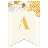 (昆虫)マルハナバチハッピーバースデービーキッズハニーミツバチ バンティングフラッグ (第3の旗)