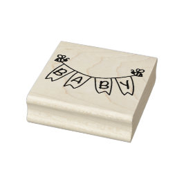 (昆虫)マルハナバチベビーバナー ラバースタンプ