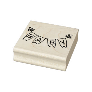 （昆虫）マルハナバチベビーバナー ラバースタンプ