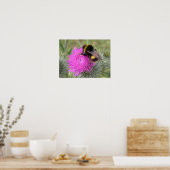 （昆虫）マルハナバチポスター ポスター (キッチン)