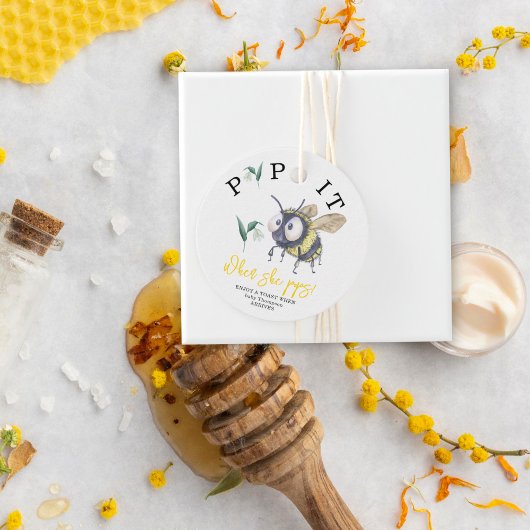 （昆虫）マルハナバチポップ・アートのだ！彼女がポップ! フェイバータグ