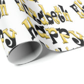 （昆虫）マルハナバチユニークドードルパーソナライズされたスケッチB-Day ラッピングペーパー (ロールコーナー)