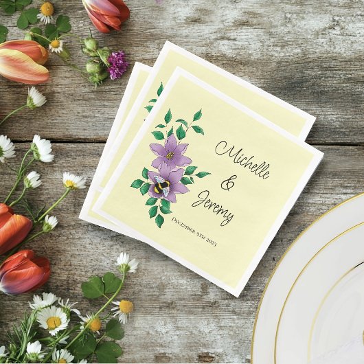 （昆虫）マルハナバチラベンダーフラワーイエロー