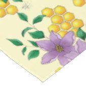 （昆虫）マルハナバチラベンダーフラワーイエロー テーブルクロス (アングル)