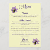 （昆虫）マルハナバチラベンダーフラワーイエロー メニュー (正面)