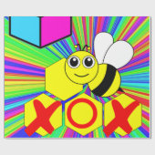 （昆虫）マルハナバチ包装紙 ラッピングペーパー (フラット)