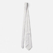 （昆虫）マルハナバチ継ぎ目なし柄ネクタイ ネクタイ (裏面)