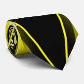 (昆虫)マルハナバチ色グラデーション透視投影スケッチ ネクタイ (ロール)