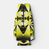 (昆虫)マルハナバチ色グラデーション透視投影スケッチ ボトルクーラー (裏面)