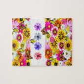 (昆虫)マルハナバチ装飾ジグソーパズル ジグソーパズル (横)