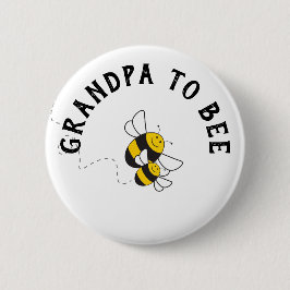 （昆虫）マルハナバチ赤ちゃんシャワー用のおじいちゃん 缶バッジ