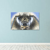 (昆虫)マルハナバチ頭 キャンバスプリント (インサイチュ (ウッドフロア))