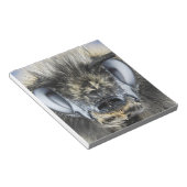 （昆虫）マルハナバチ頭 ノートパッド (アングル)