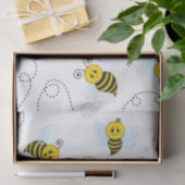 （昆虫）マルハナバチ飛んでいるイエローブラックのまわりに 薄葉紙 (ギフト)