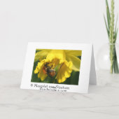 《昆虫》マルハナバチ シーズンカード (裏面)