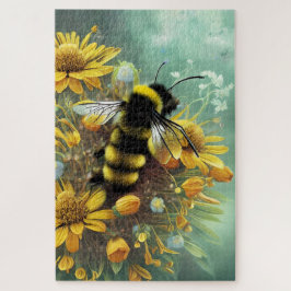 (昆虫)マルハナバチ ジグソーパズル