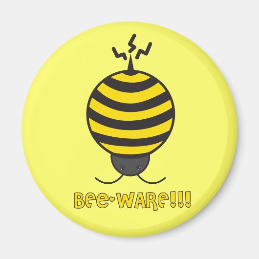 （昆虫）マルハナバチ マグネット (正面)