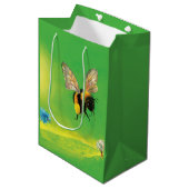 （昆虫）マルハナバチ ミディアムペーパーバッグ (正面アングル)