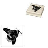 （昆虫）マルハナバチ ラバースタンプ (押印)