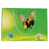 （昆虫）マルハナバチ ラージペーパーバッグ (裏面)