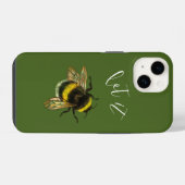 （昆虫）マルハナバチ iPhoneケース (裏面横)