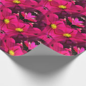 （昆虫）マルハナバチ(&Q)... ラッピングペーパー (角)