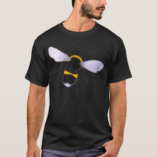 (昆虫)マルハナバチ Tシャツ (正面)