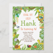 昆虫 招待状 (正面)