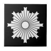 昇る太陽の光 タイル (正面)