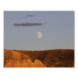 昇る満月 フォトプリント           