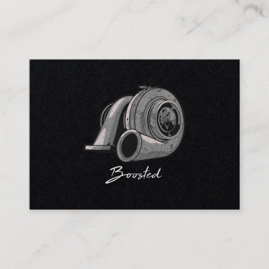 昇圧ターボチューニング 名刺 (正面)