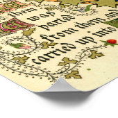 昇天用の採光原稿 ポスター (角)