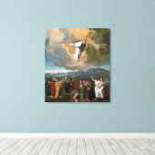 昇天(イエス・キリストが天国に登る) キャンバスプリント (インサイチュ (ウッドフロア))