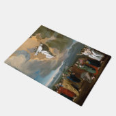 昇天(イエス・キリストが天国に登る) ドアマット (アングル)