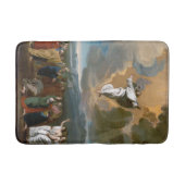 昇天(イエス・キリストが天国に登る) バスマット (正面)