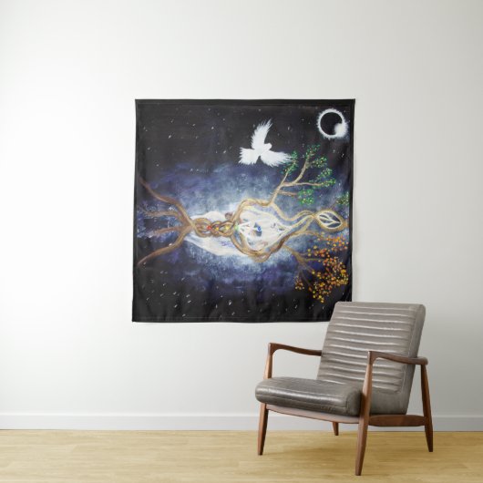 昇天 タペストリー (インサイチュ(横))