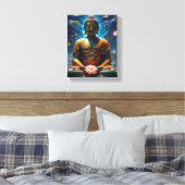 昇殿された大仏殿 キャンバスプリント (インサイチュ (寝室))