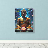 昇殿された大仏殿 キャンバスプリント (インサイチュ (ウッドフロア))