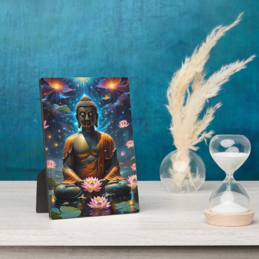 昇殿された大仏殿 フォトプラーク (側面)