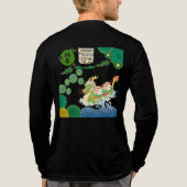 昇竜の川 ブラック トライブレンドTシャツ (背面)