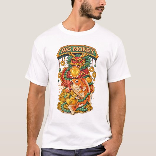 昇竜鯉 Tシャツ (正面)
