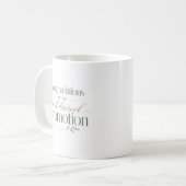 昇進おめでとうございます コーヒーマグカップ (正面左)