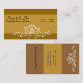 昇進のはす庭 名刺 (正面/裏面)