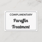 昇進の証明書のテンプレート 名刺 (正面)