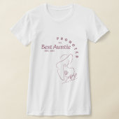 昇進は叔母のエストになる。 xx Tシャツ (レイダウン)