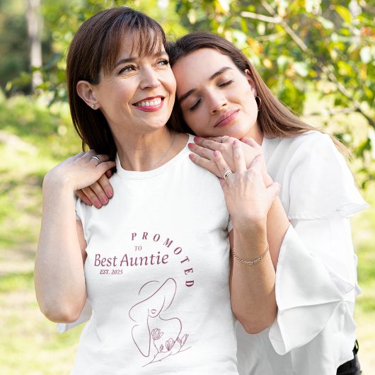 昇進は叔母のエストになる。 xx Tシャツ