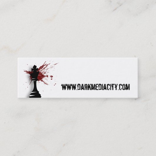 昇進カード スキニー名刺 (正面)