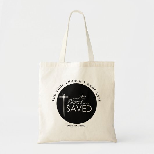 昇進教会バッグ-宗教トート トートバッグ (正面)