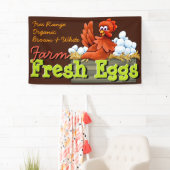 昇進農場新しいEggs.Customizable 横断幕 (インサイチュ)