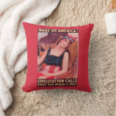 昇進AmericaWar IIの米国 クッション (ブランケット)